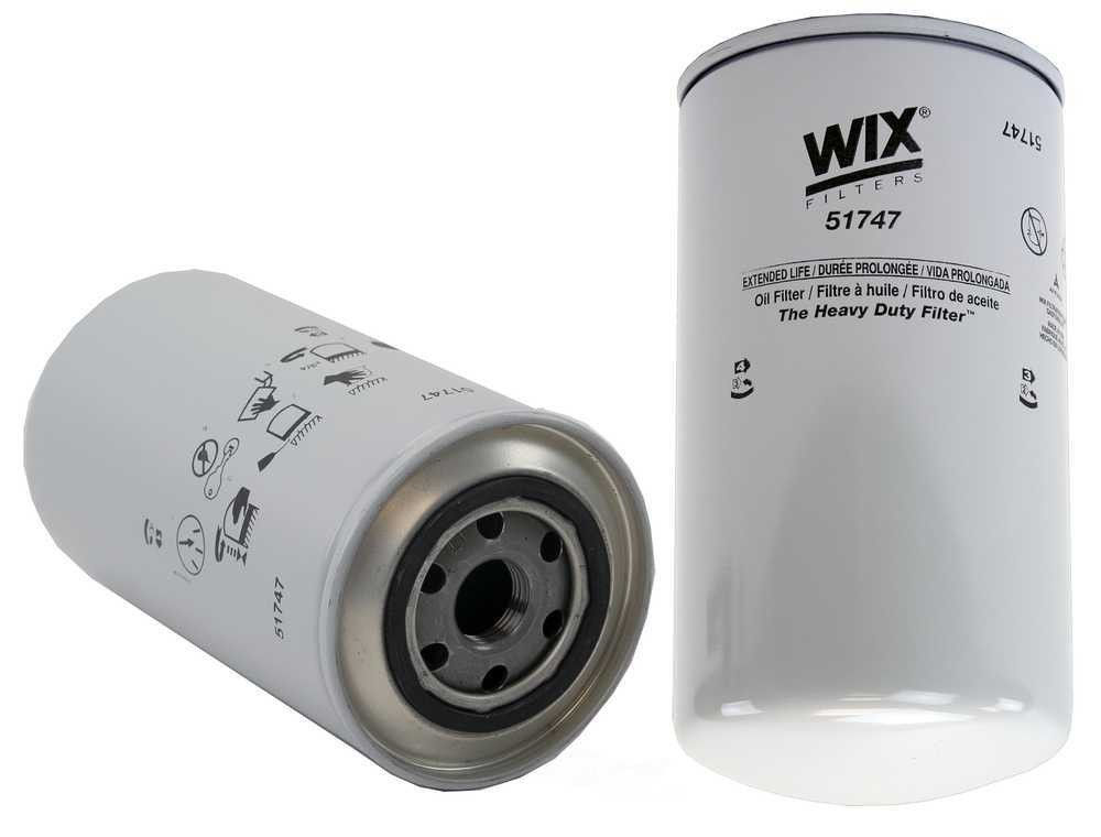 Engine Oil Filter-DIESEL, Turbo Wix 51747 WIX 51747
