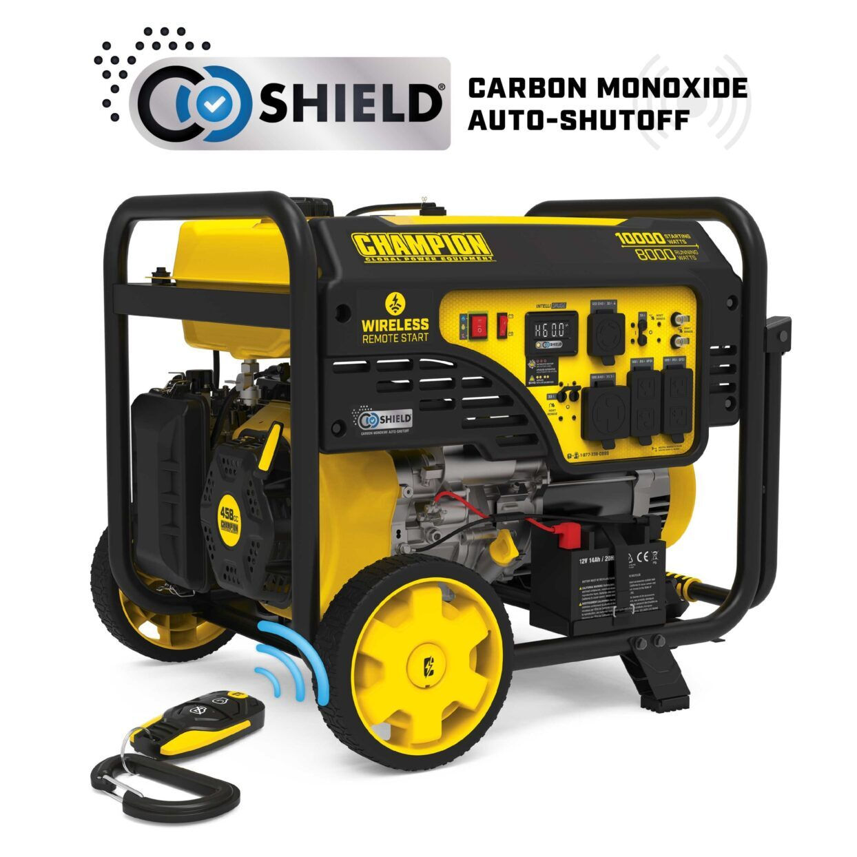 8000W Wireless Start Generator