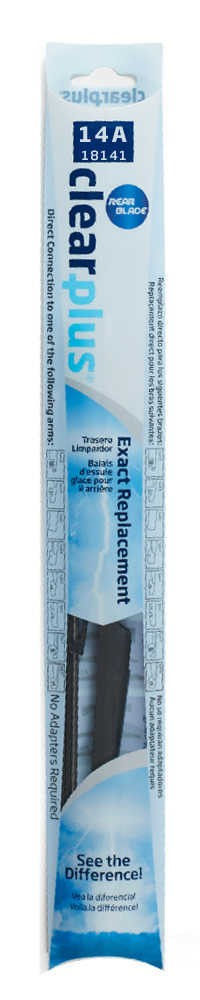 Windshield Wiper Blade Clearplus 18141 CLEAR PLUS WINDSHIELD PRODUCTS 18141
