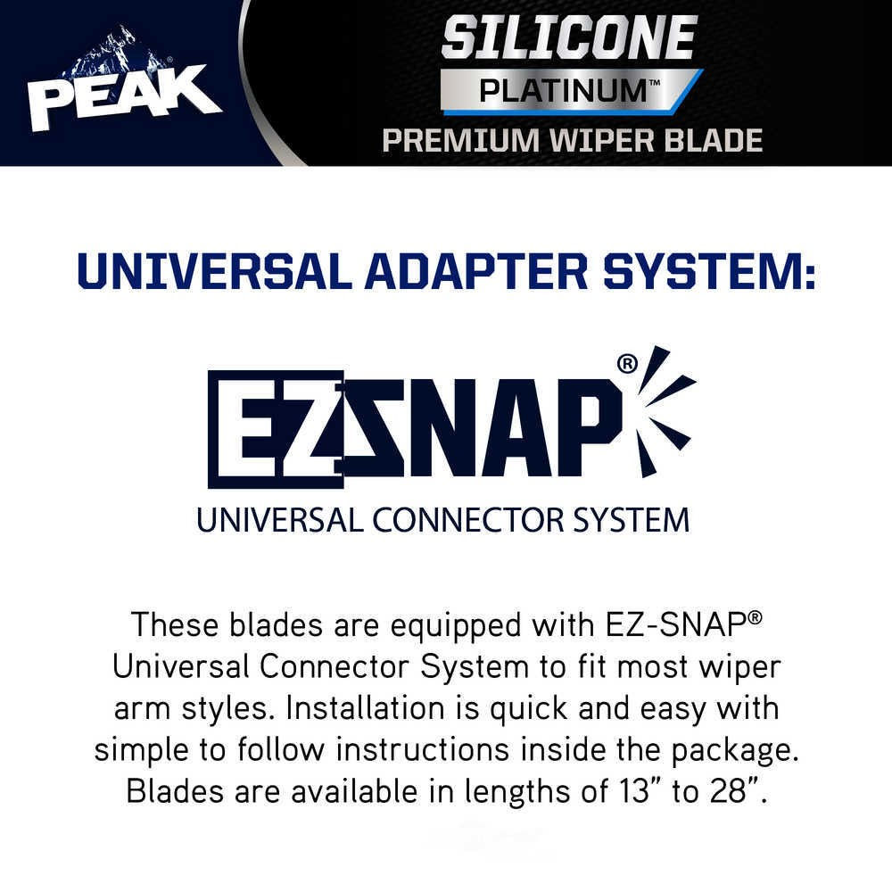 Windshield Wiper Blade Peak PSB211
