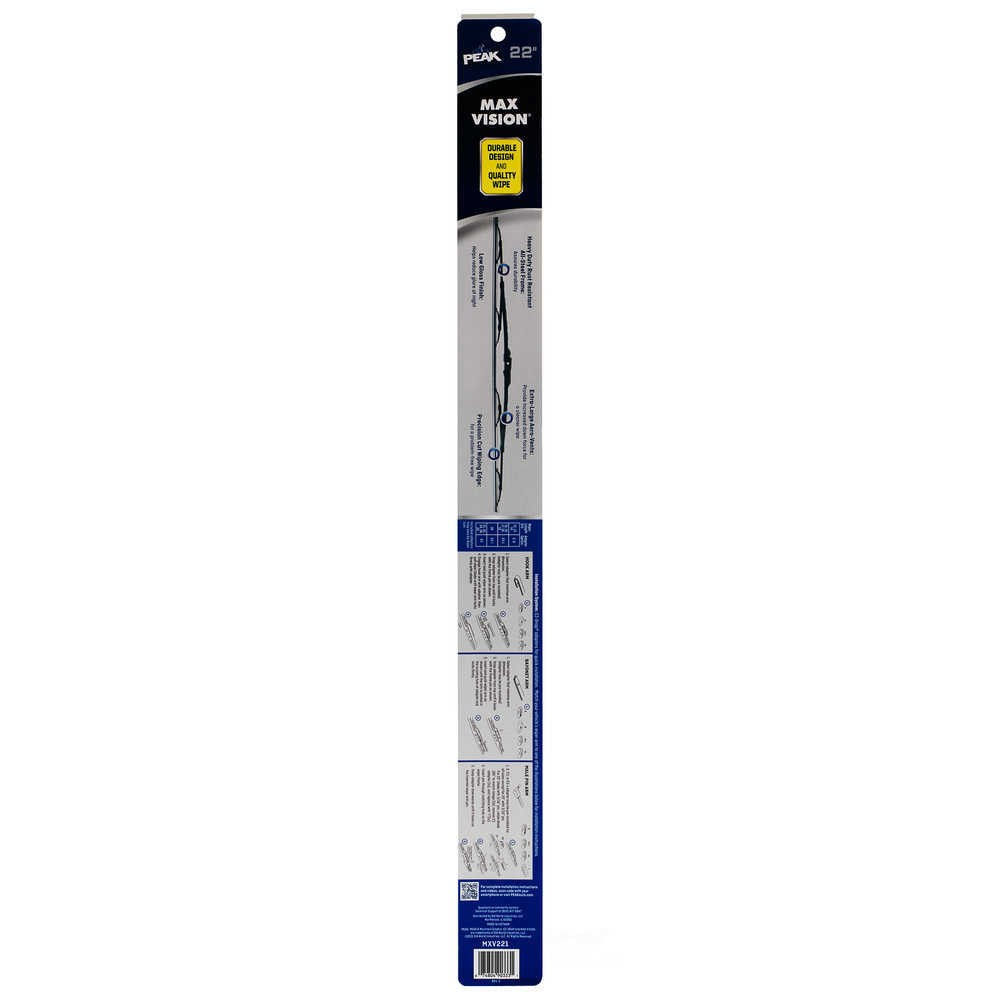 Windshield Wiper Blade-Straight Truck - Low Tilt Peak MXV221