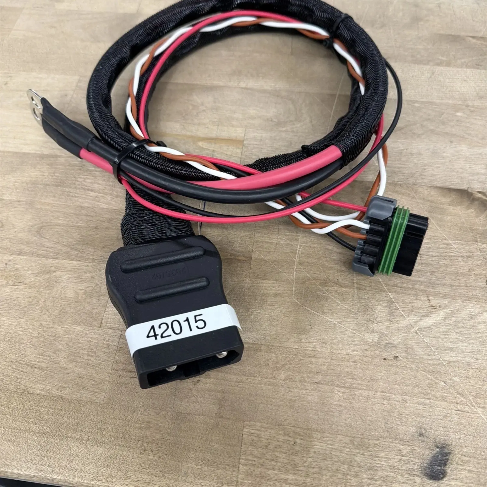 4-Pin Plow Side Battery Cable 42015 for Fisher Western Blizzard Snowex V-Blade