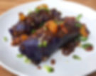 Sweet & Spicy Red Cabbage Enchiladas