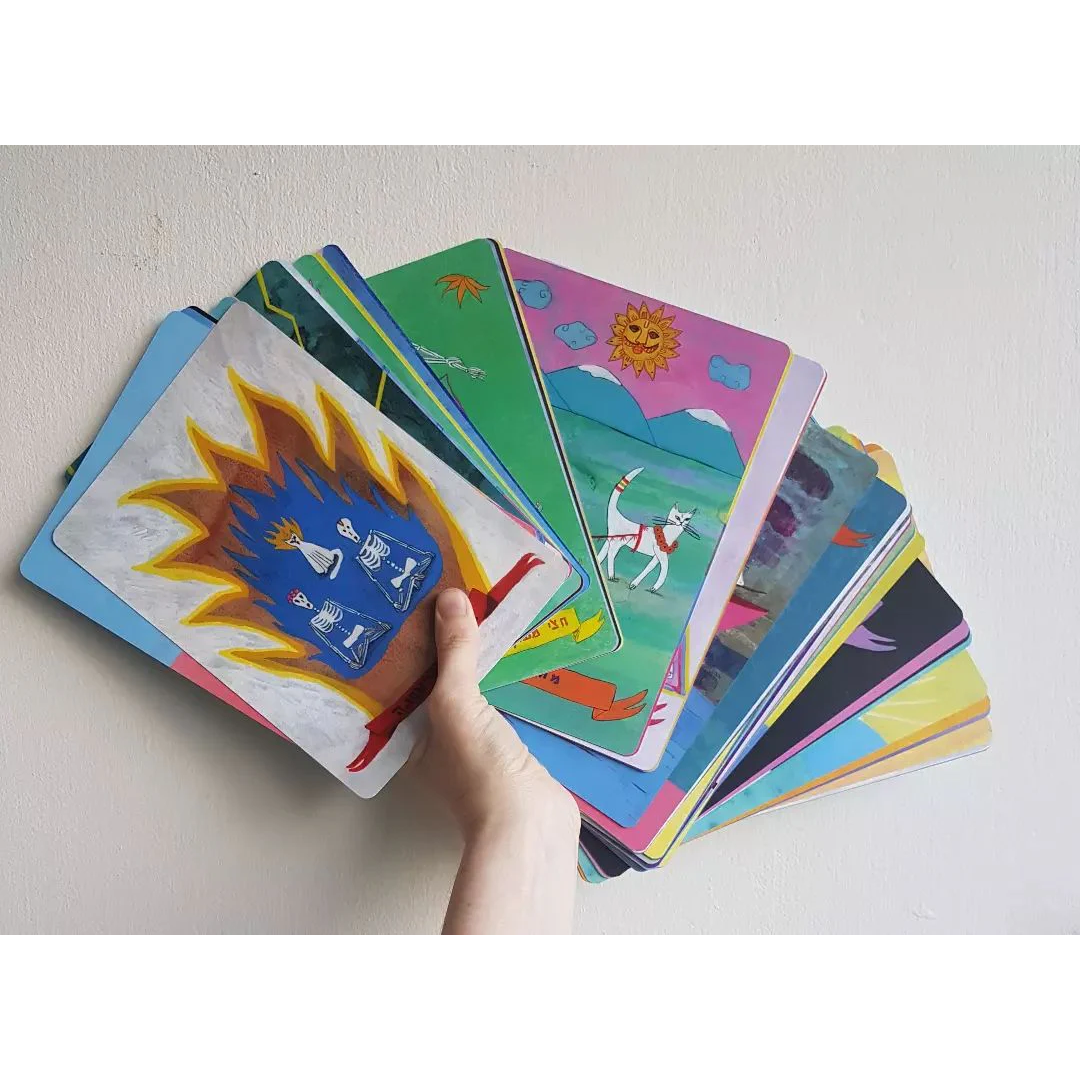 קלפי יוגה - נטי רנצנברג