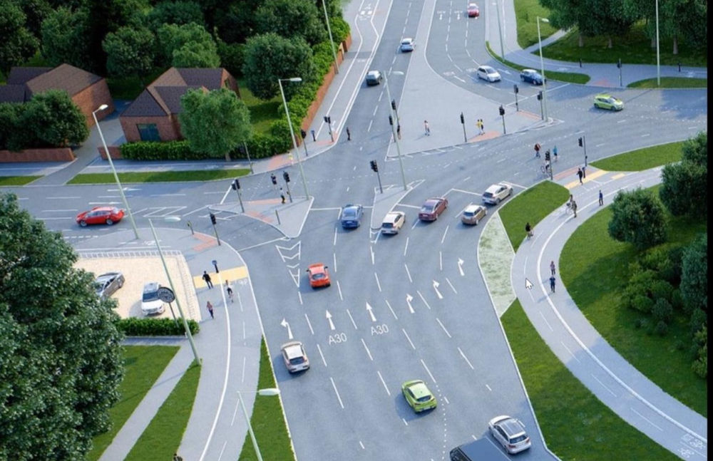 BRIGHTON HILL ROUNDABOUT BAD NEWS FOR CYCLING