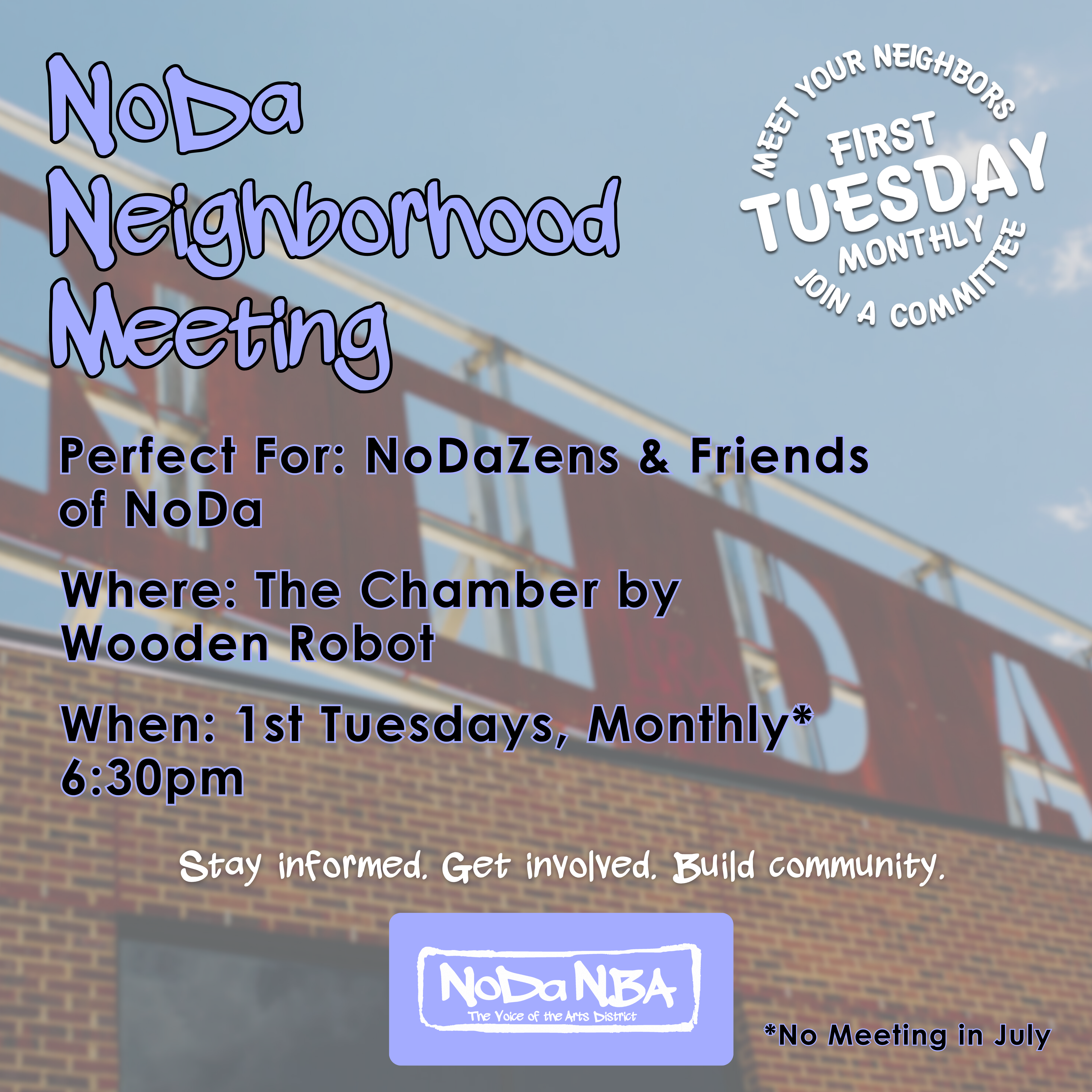 NBA Monthly Meeting Graphic