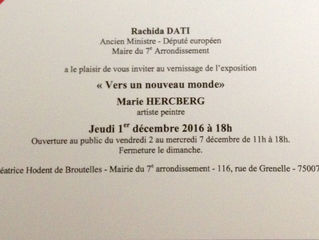 Exposition "Vers un nouveau monde"