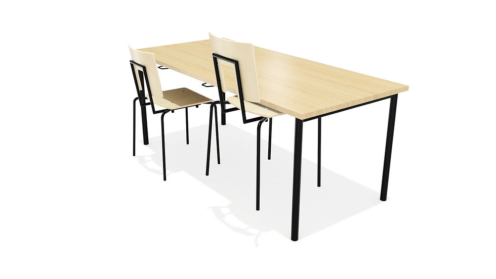 Thumbnail: Cafeteria table