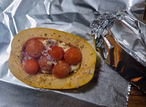 Wrap in aluminum foil tightly