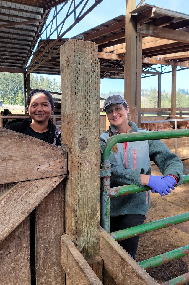 The support staff: Bhagi and Summer