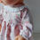Miniatura: Conjunto de vestido e fita  * rosa florionhas