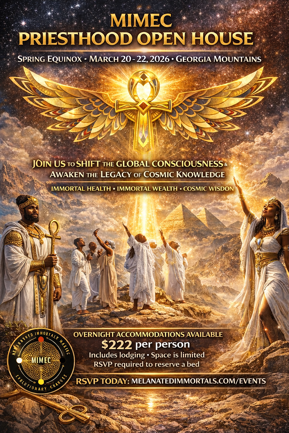 Priesthood of Melanated Immortals Annual Open House 2026