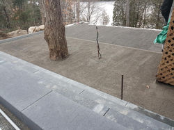 Nivellement de la surface et marches plusieurs niveaux