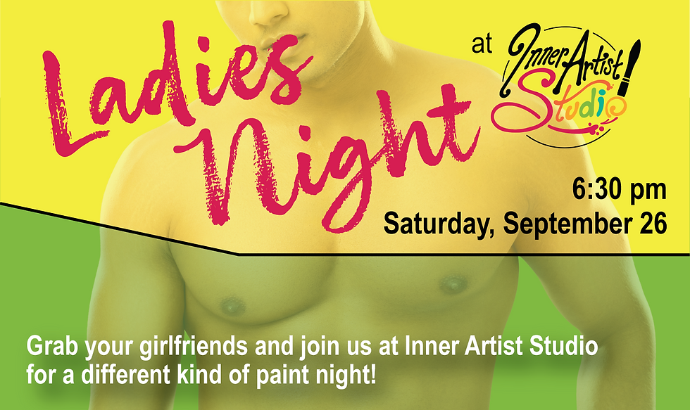 LADIES NIGHT: Sketch, Sip & Paint