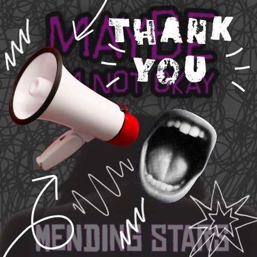 Mending Stars - Maybe I'm Not Okay - Album Artwork