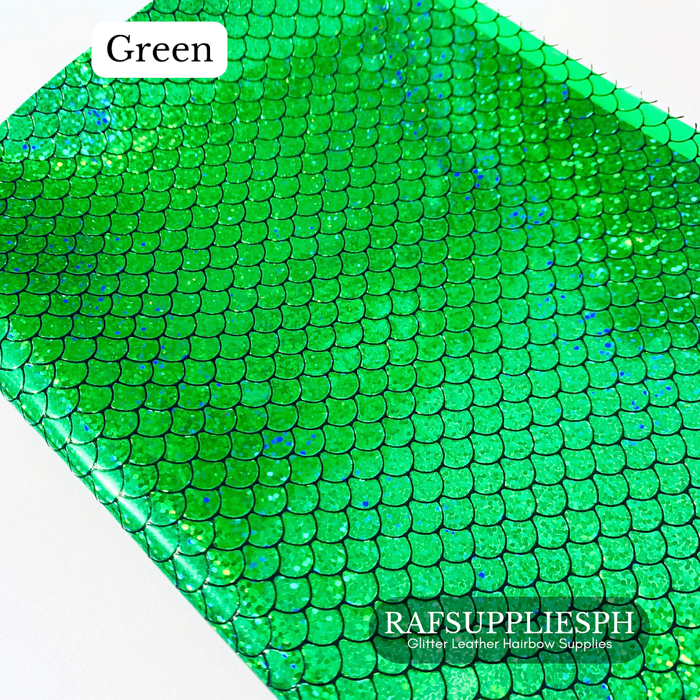 Thumbnail: LT008 Crystal Mermaid Scale Vynil Leather