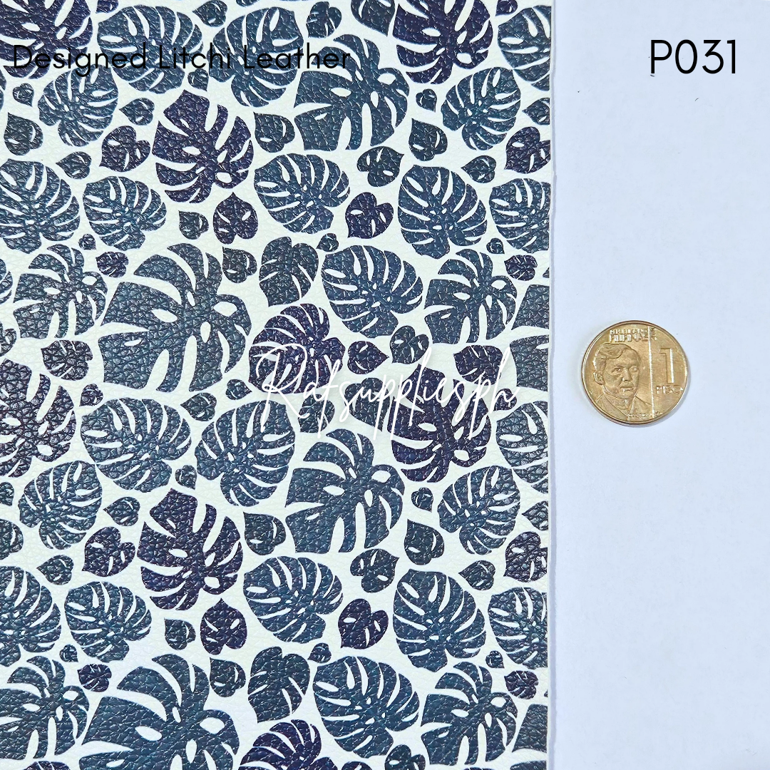 Monsterra Designed Litchi Leather