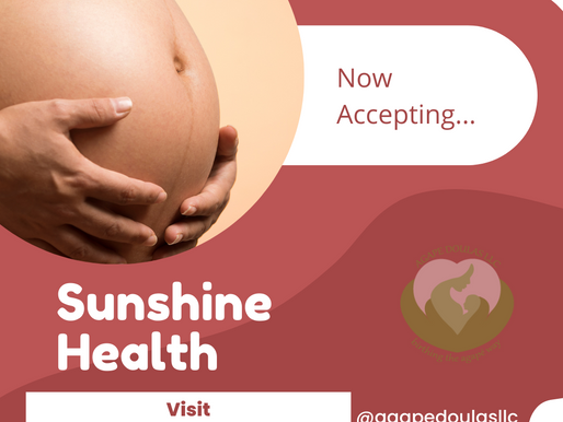 Now accepting Sunshine Medicaid!