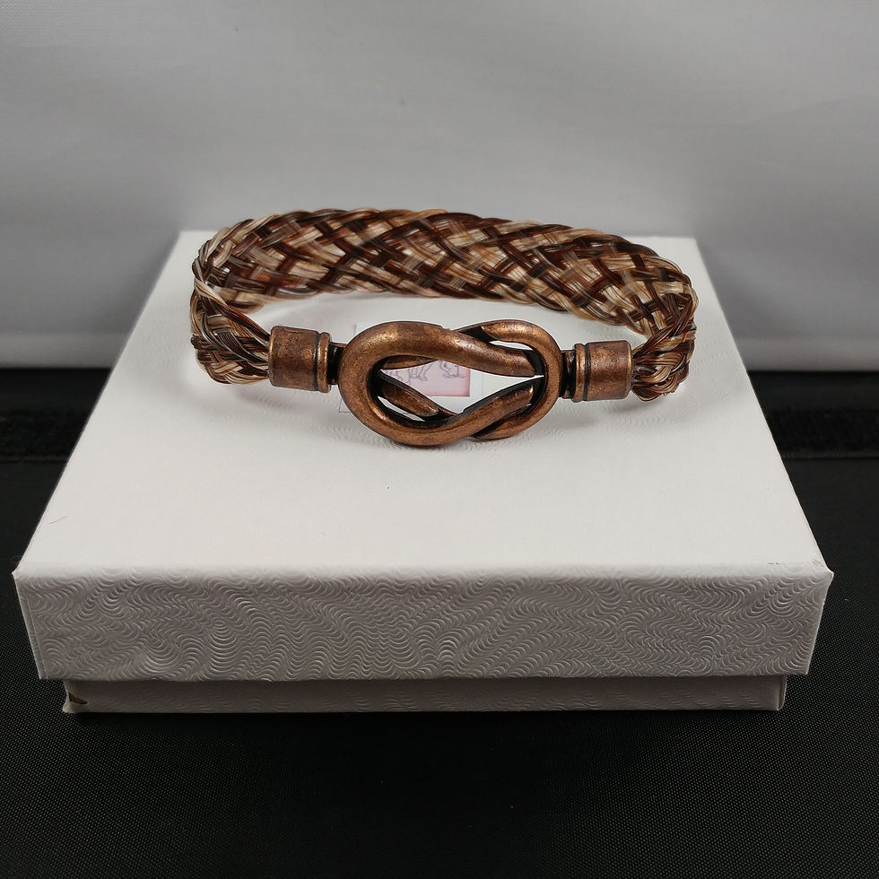 Thumbnail: horse hair bracelet