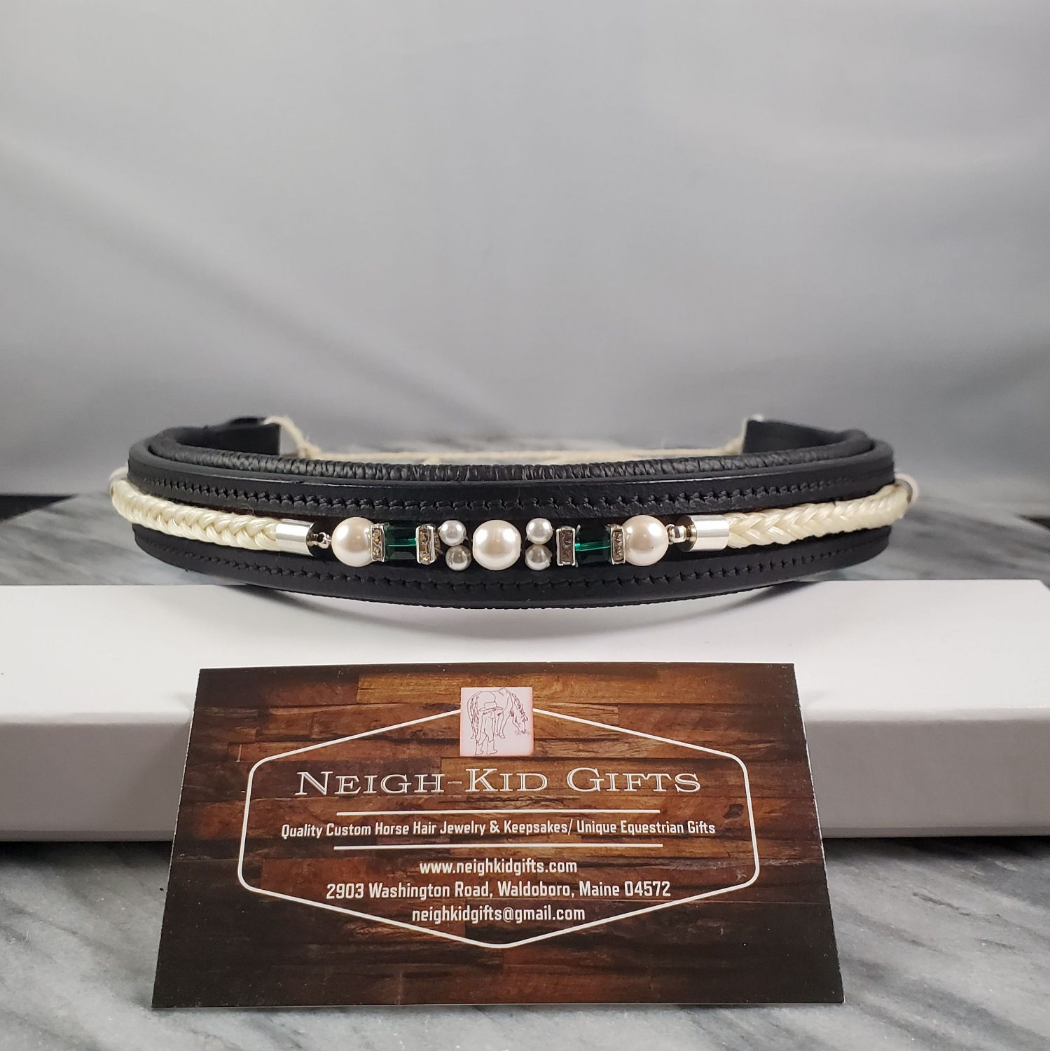 Horse hair browband