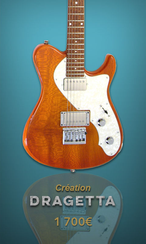 Jan Degtiarev luthier Limoges France guitares électriques micros