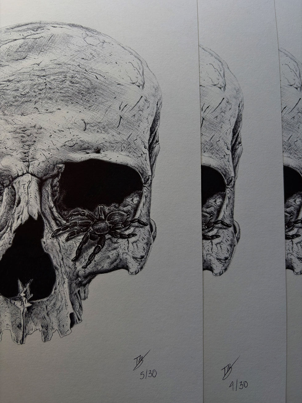 Thumbnail: ‘Crawling Death’  Signed Limited Edition Print
