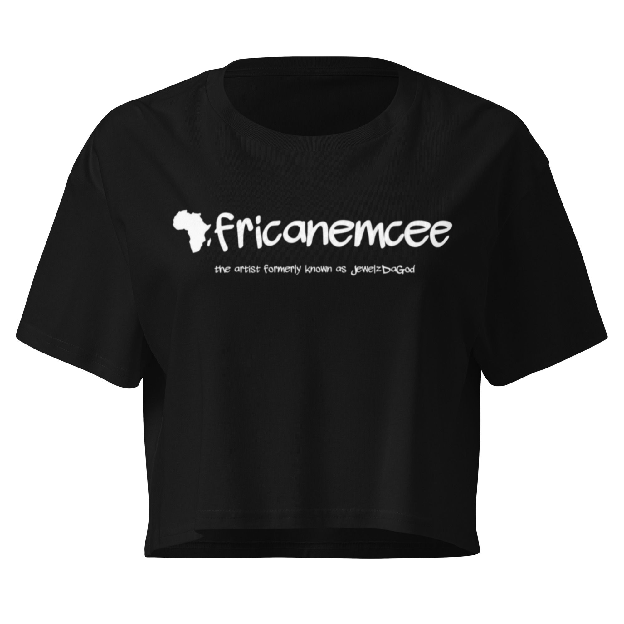 Africanemcee Womans Crop Top