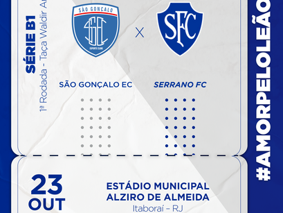 Serrano encerra preparação para estreia, fora de casa, no segundo turno da B1 contra São Gonçalo