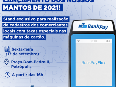 Com benefícios exclusivos, a BankPay estará hoje no evento de lançamento dos mantos 2021