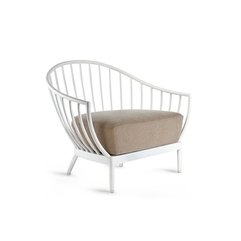 Yucca Lounge Chair Aluminium