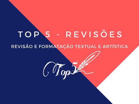 Novidades da Top 5 para VOCÊ!