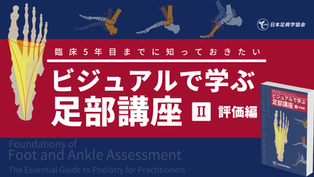 ビジュアルで学ぶ足部講座Ⅱ【評価編】がリリース！
