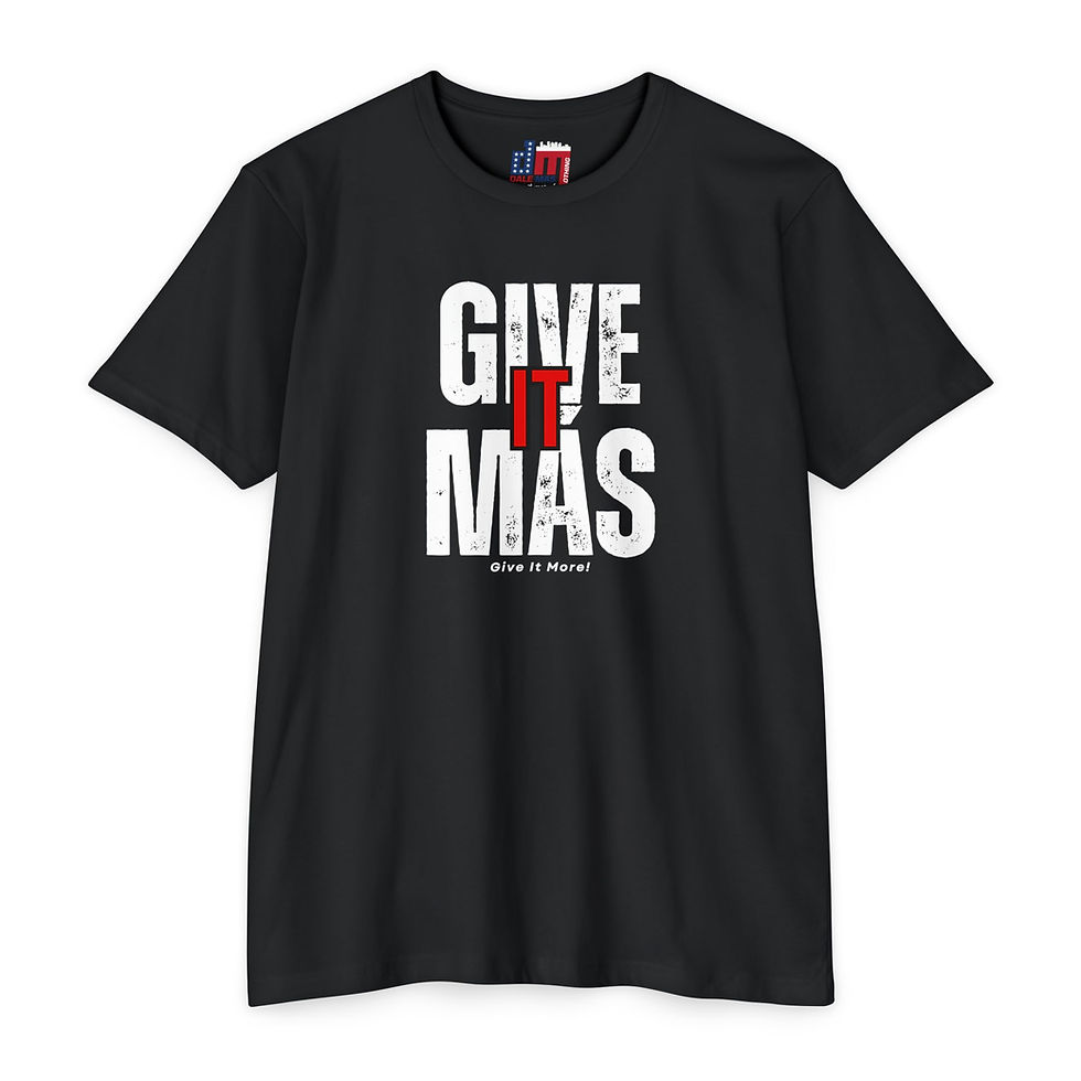 Thumbnail: Give It Más / Give It More T-Shirt — Inspirational Bilingual Tee