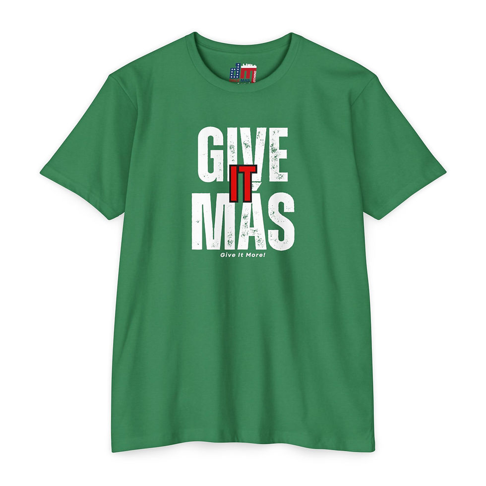 Thumbnail: Give It Más / Give It More T-Shirt — Inspirational Bilingual Tee