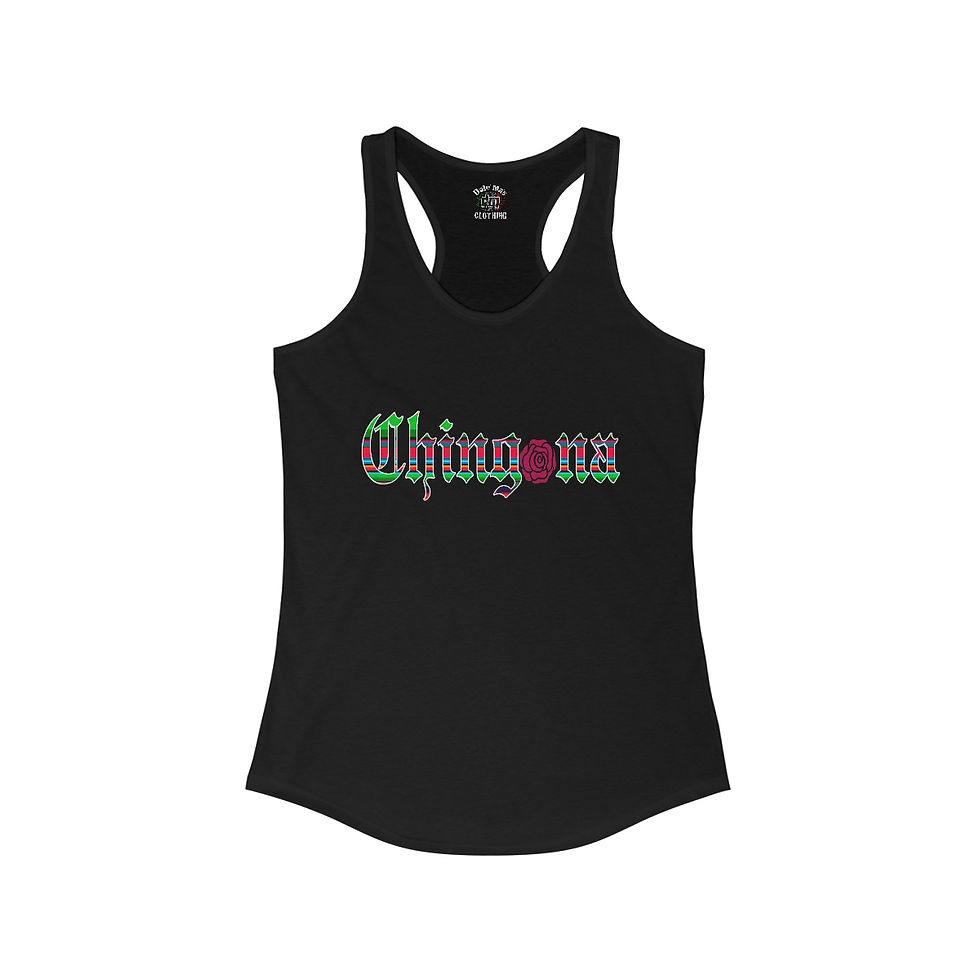 Thumbnail: Mas Chingona Serapape Women's Racerback Tank
