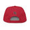 Thumbnail: DM Old School Embroidered Logo Flat Bill Cap Urban Fashion