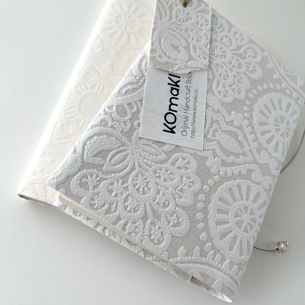 サムネイル： WHITE LACE ＆POWDER GLITTER  BOOK COVER
