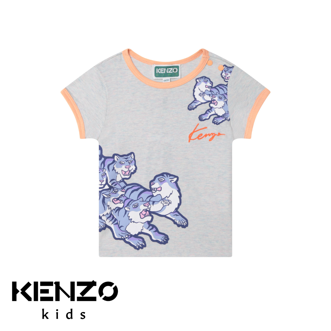 K05474/.010 KENZO BABY GIRL SHORT SLEEVE TEE-SHIRT