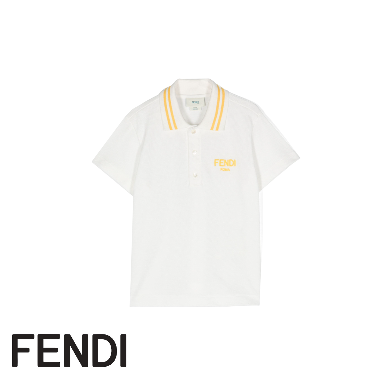 JMI440/F1N94 FENDI KIDS BOYS POLO SHIRT