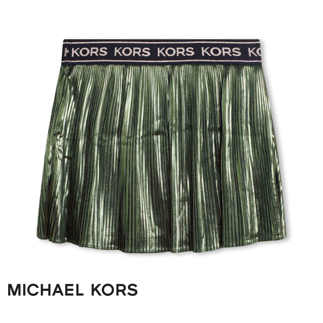 R13129/633 KORS GIRL PLEATED SKIRT