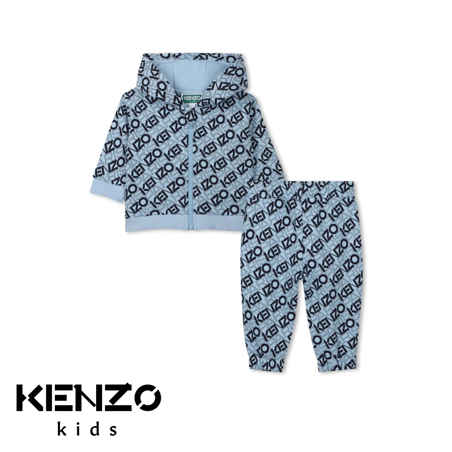 K60960/789 KENZO BABY BOYS CARDIGAN+TROUSERS