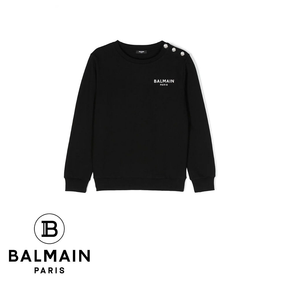 BT4A30/930AG BALMAIN KIDS GIRL SWEAT SHIRT