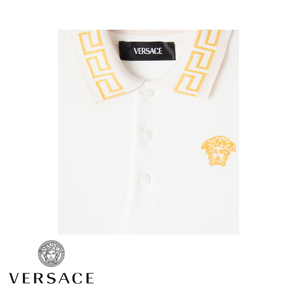 Thumbnail: 1018495/2W110 VERSACE KIDS BOY POLO