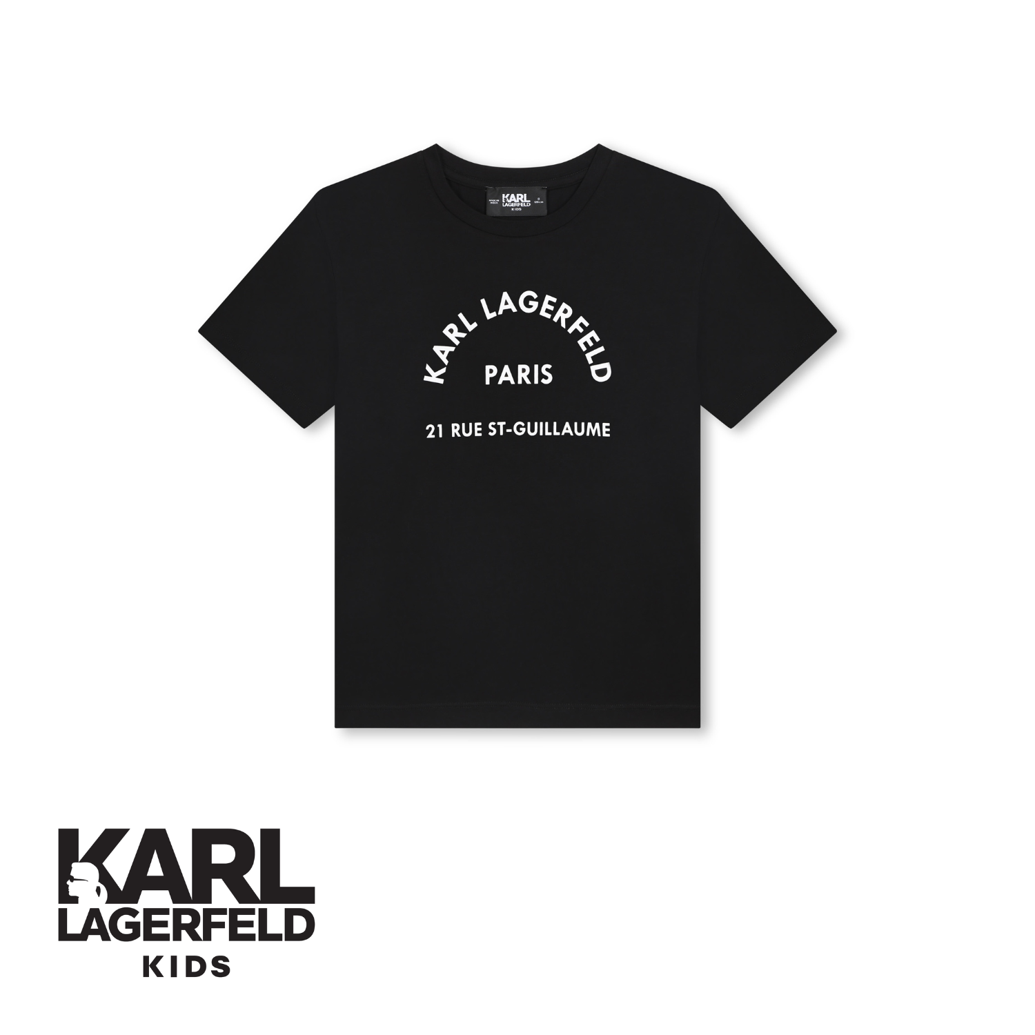 Z30205/09B KARL LAGERFELD KIDS GIRLS SHORT SLEEVES TEE-SHIRT