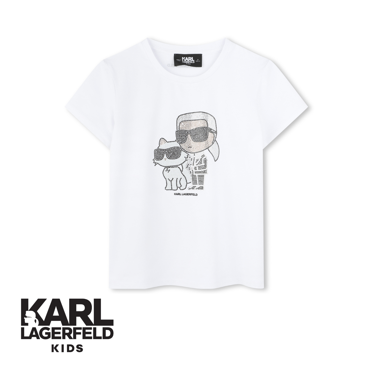Z30489/10P KARL LAGERFELD KIDS GIRLS SHORT SLEEVES