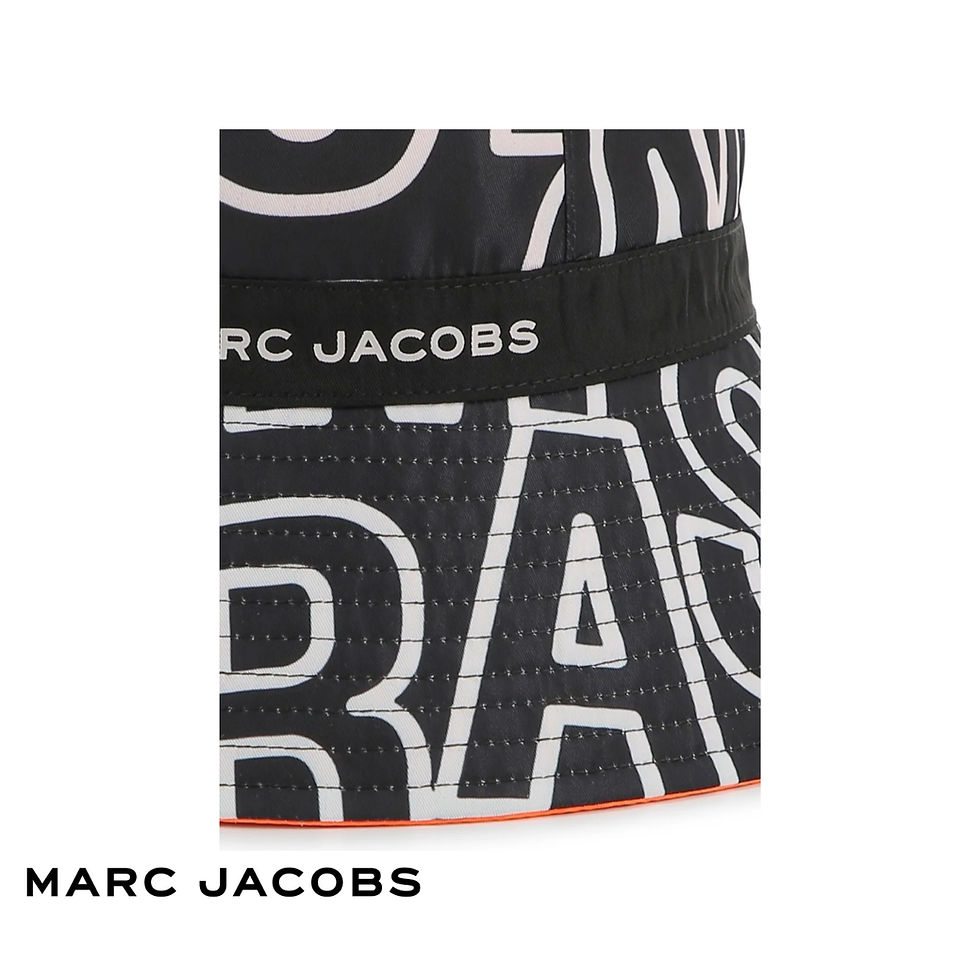 Thumbnail: W60414/M41/56 MARC JACOBS KIDS BOYS REVERSIBLE BUCKET HAT