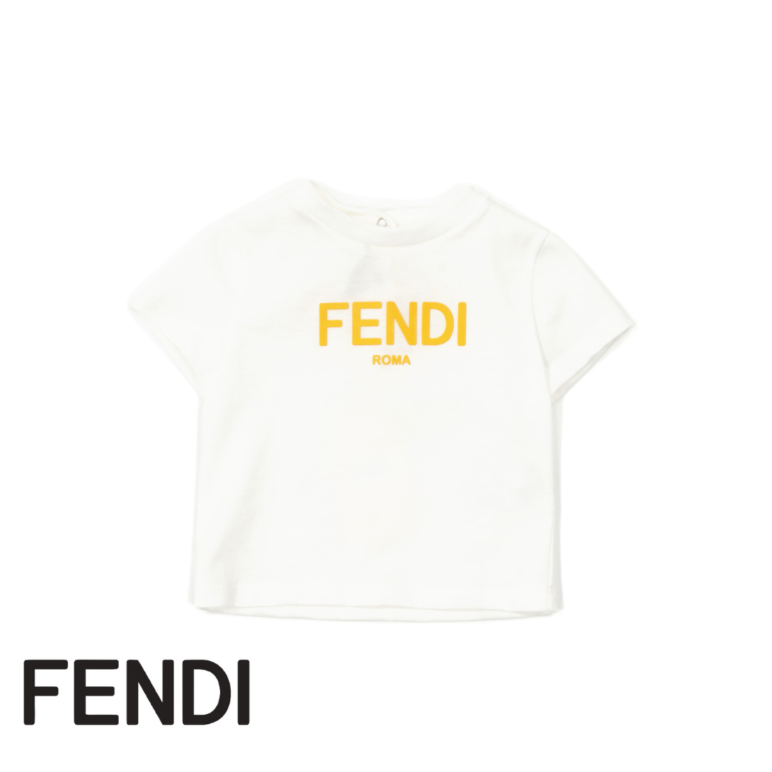 BUI054/F1JDY FENDI BABY UNISEX T-SHIRT