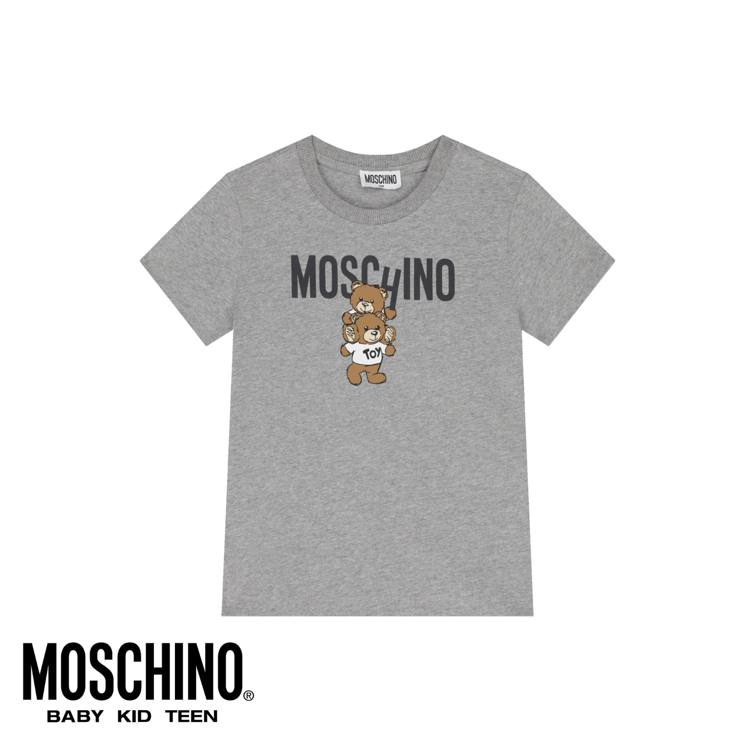HVM04K/60910 MOSCHINO KIDS T-SHIRT SHORT SLEEVE
