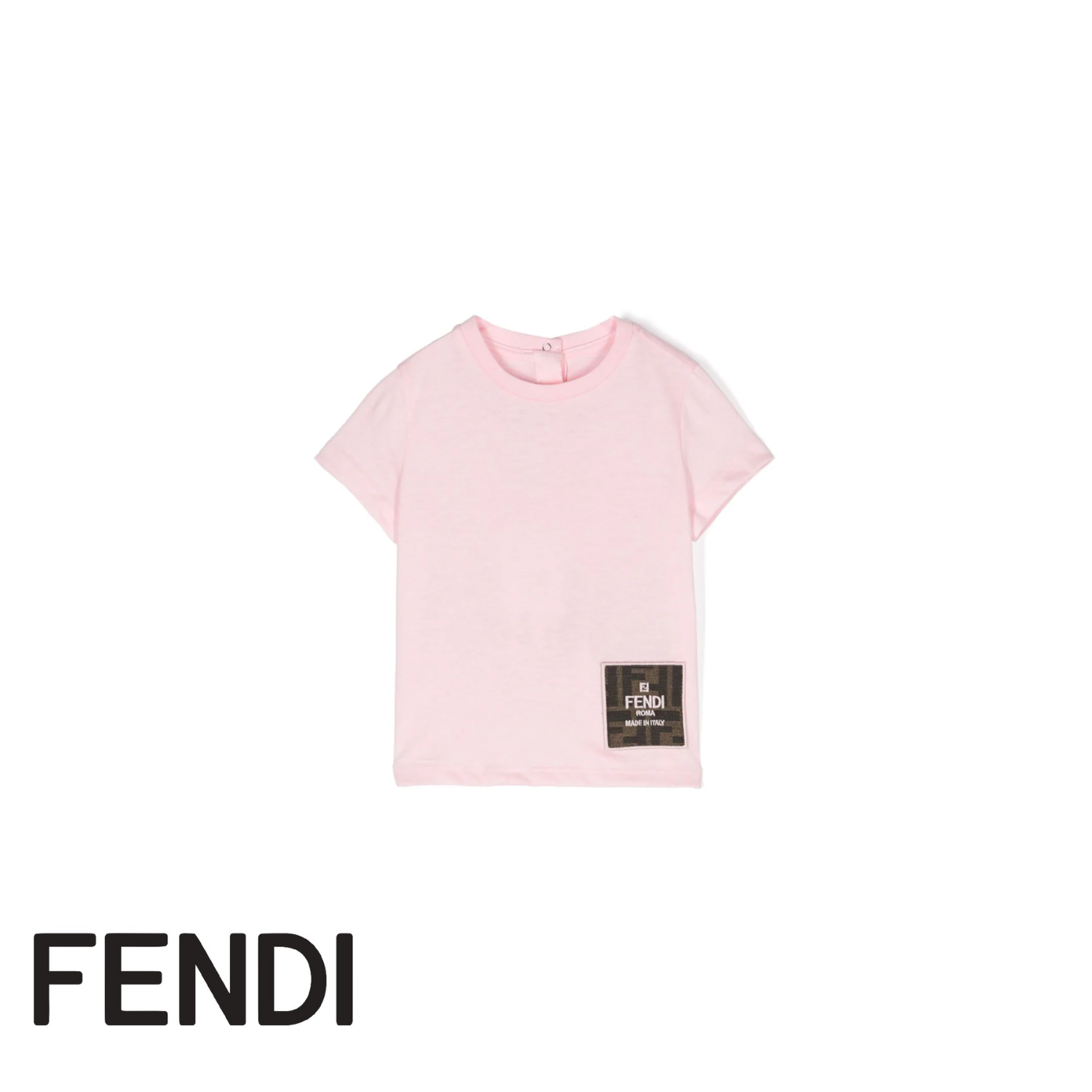 BUI074/F0QE5 FENDI BABY GIRL T-SHIRT