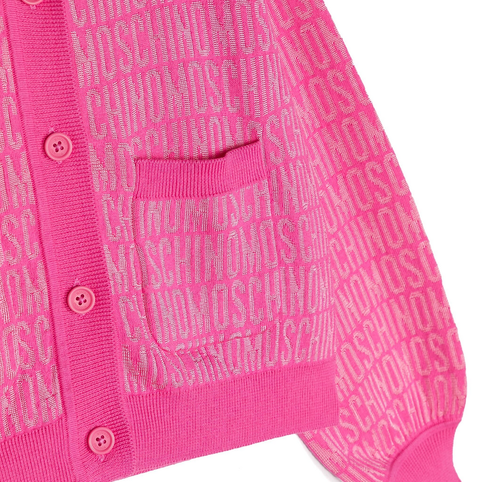 Thumbnail: HDW020/86197 MOSCHINO KIDS GIRLS CARDIGAN
